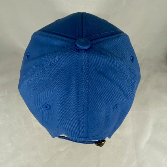 Solid Blue Baseball Cap - Picture 3 of 6